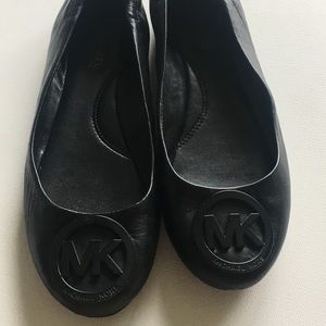 COPY - Michael  Kors Black Leather Flats Size 36.5